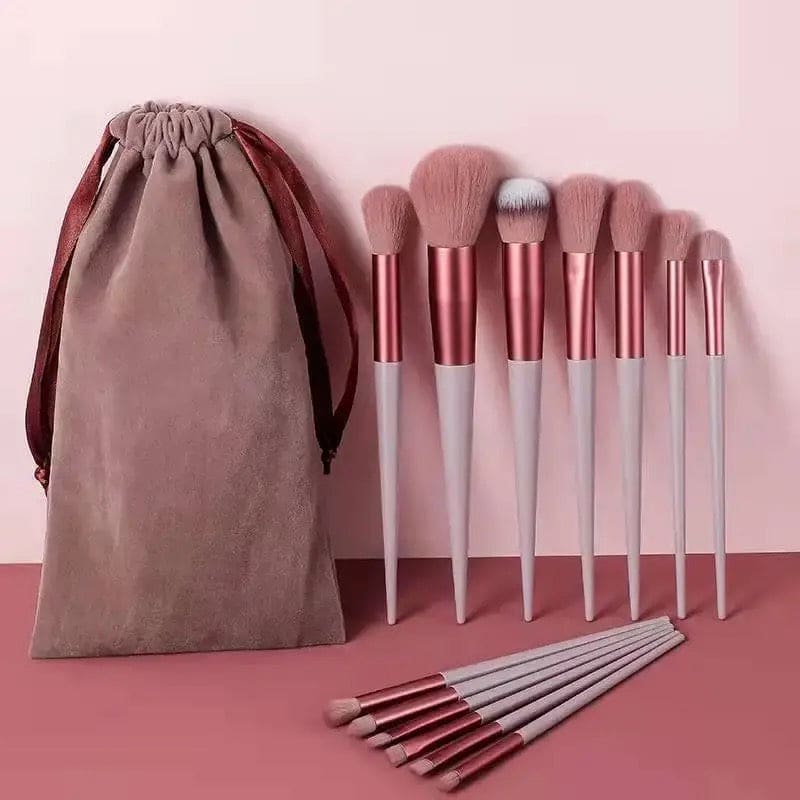 Beautious 13 Pcs Makeup Brush Set Soft hair Loose Powder Eyeshadow Concealer Contour Eyeliner brush Foundation Beauty Cosmetic tools