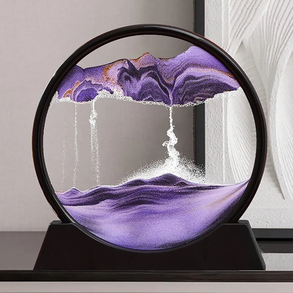 Electric Moving Sand Art Decor Deep Sea Flowing Sand