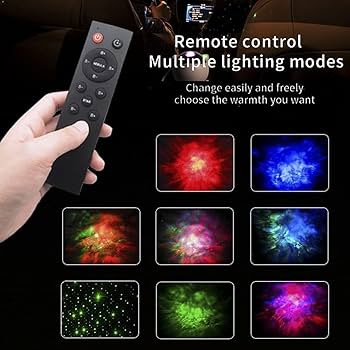 Star Projector,Galaxy Projector Night Light for Bedroom with Remote Control Music Speaker Timer
