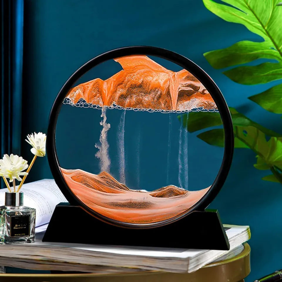 Electric Moving Sand Art Decor Deep Sea Flowing Sand