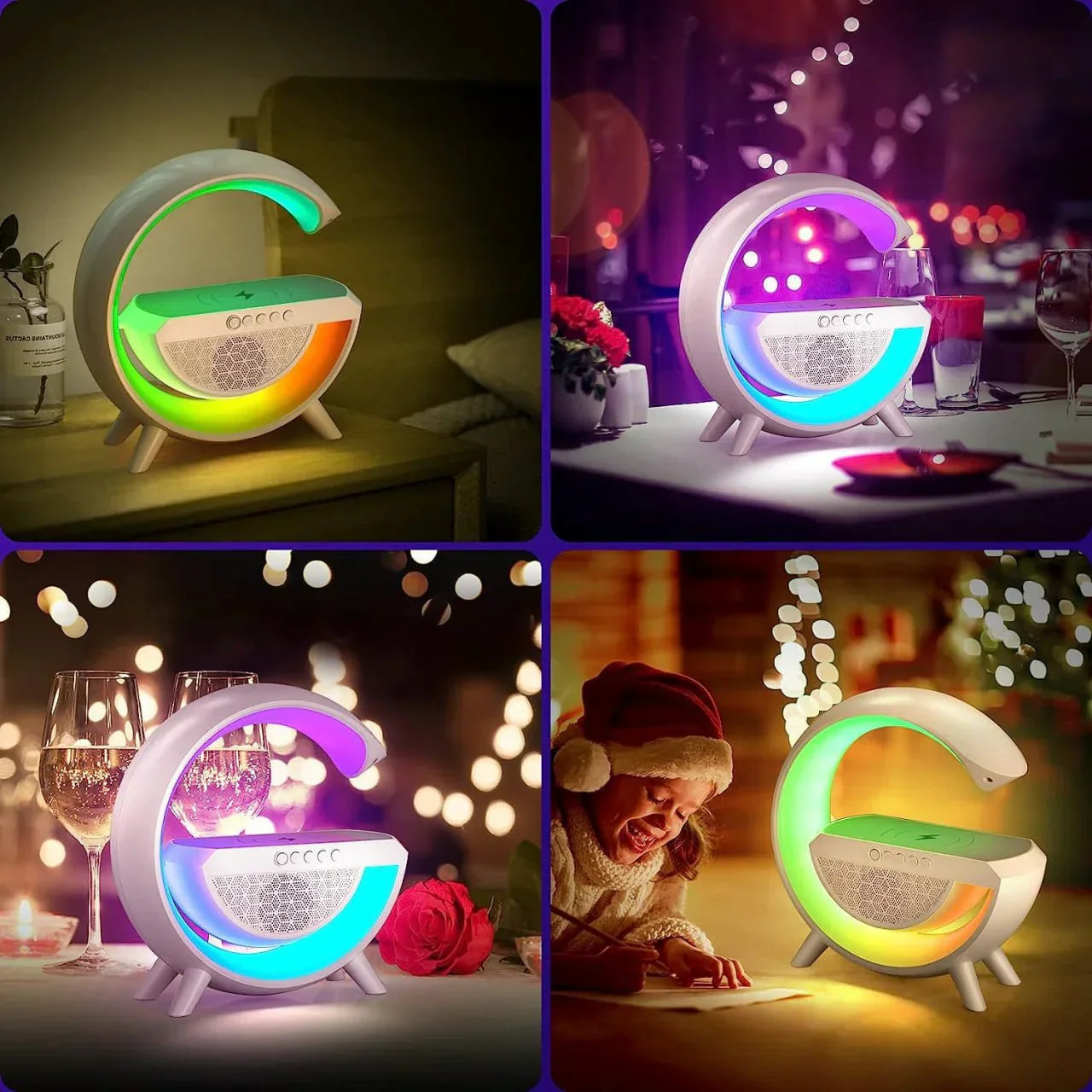 G Shape Lamp RGB Atmosphere Night Light