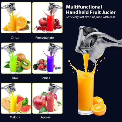 🍊🍋 Stainless Steel Manual Fruit Juicer Press 🍓🍍