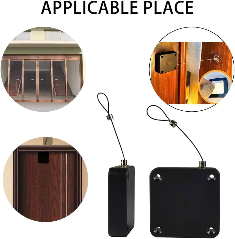 Portable Automatic Door Closer 🚪✨ Stainless Steel