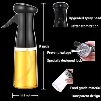 BBQ Oil & Vinegar Spray Bottle 🧴🔥🍃