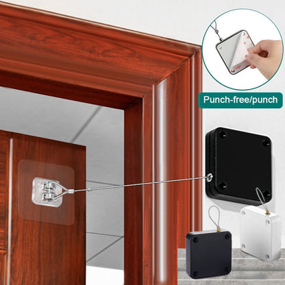 Portable Automatic Door Closer 🚪✨ Stainless Steel